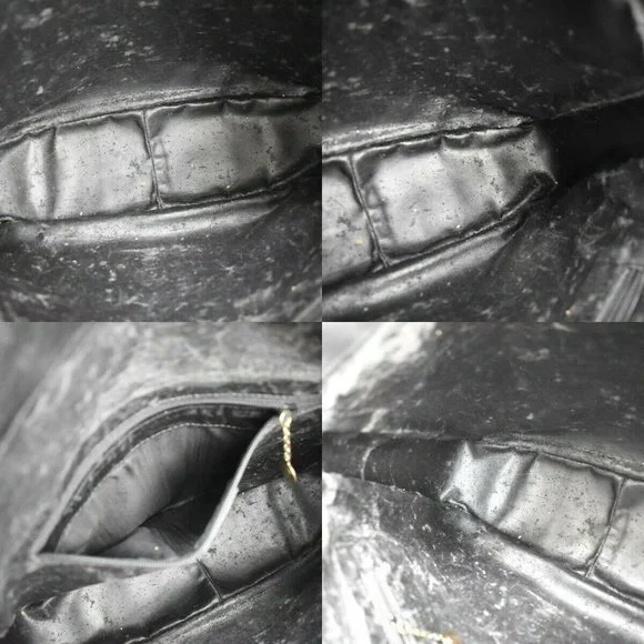 Auth Gucci Bamboo 2Way Hand Bag Black #34238G14B - Picture 9 of 10